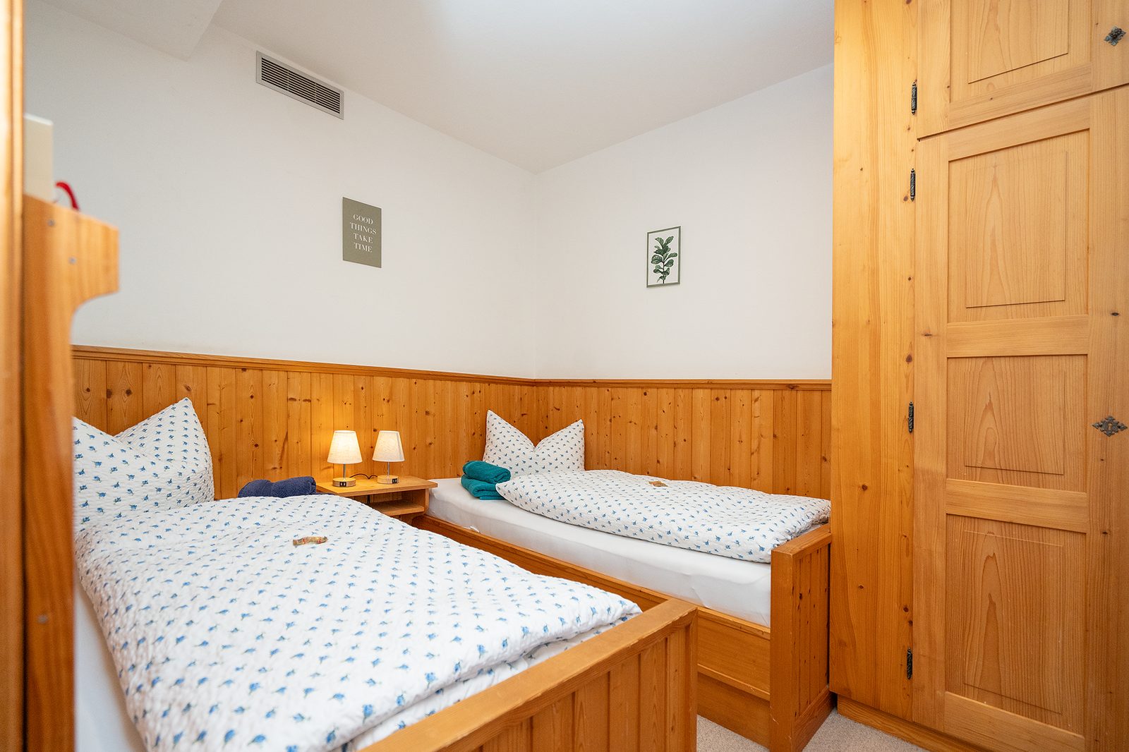 Ferienwohnung Walchensee – Schlafzimmer